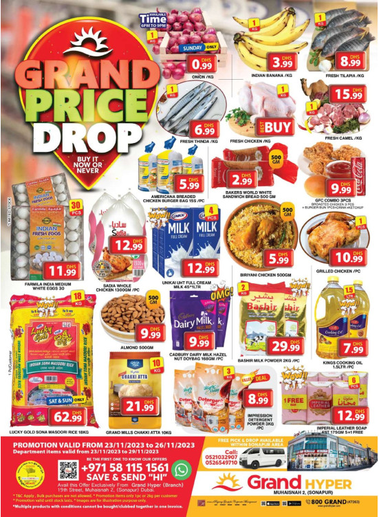 Weekend Deals - Grand Hyper Muhaisnah