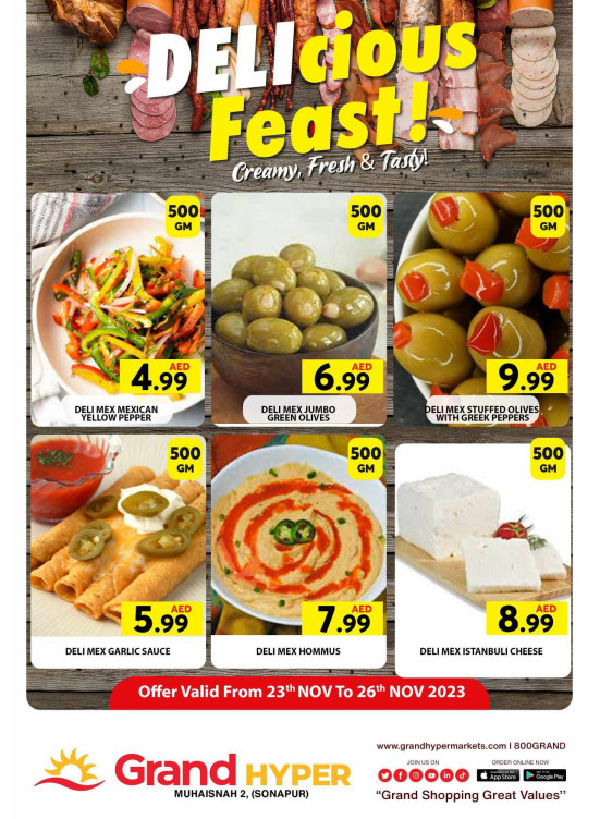 Delicious Feast - Grand Hyper Muhaisnah