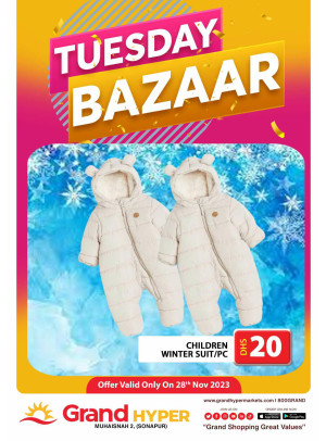 Tuesday Bazar - Grand Hyper Muhaisnah
