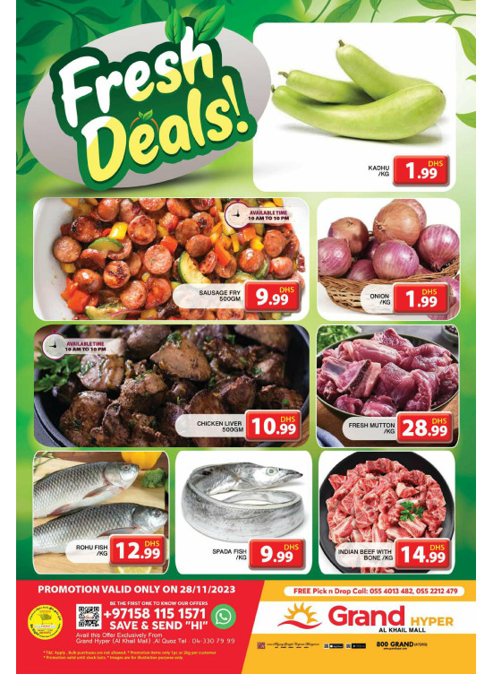 Fresh Deals - Grand Hyper Al Khail Mall