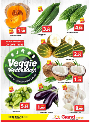 Veggie Wednesday - Grand Hyper Al khail Mall