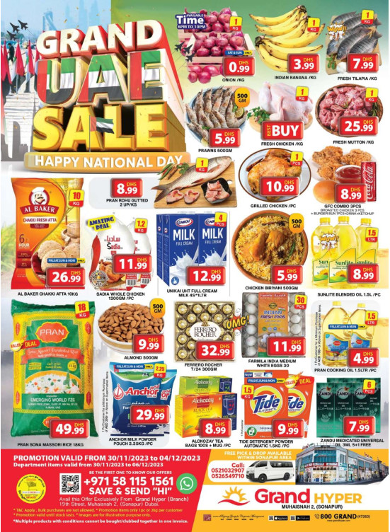 Weekend Deals - Grand Hyper Muhaisnah