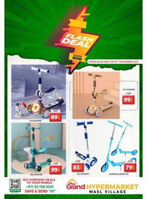 Thursday Flash Deal - Wasl Village, Dubai