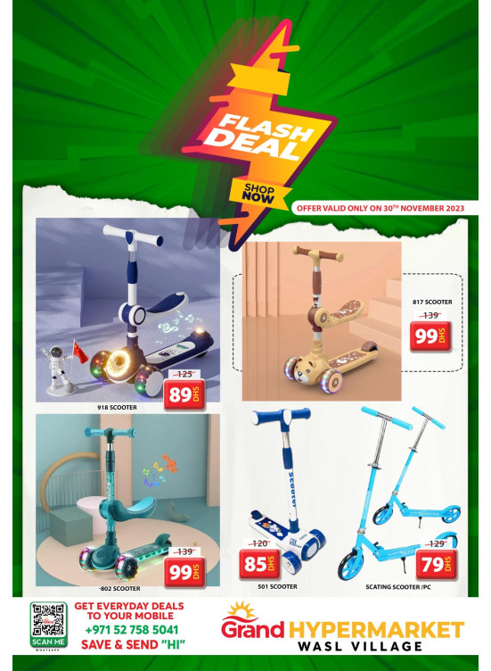 Thursday Flash Deal - Wasl Village, Dubai
