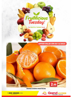 Fruitilicious Tuesday - Grand Hyper Muhaisnah