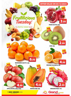 Fruitilicious Tuesday - Grand Hyper Al Khail Mall