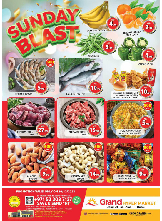 Sunday Blast - Grand Hypermarket Jebel Ali