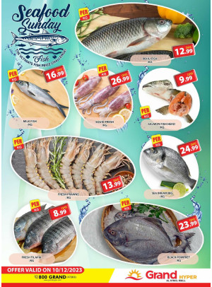 Seafood Sunday - Grand Hyper Al Khail Mall