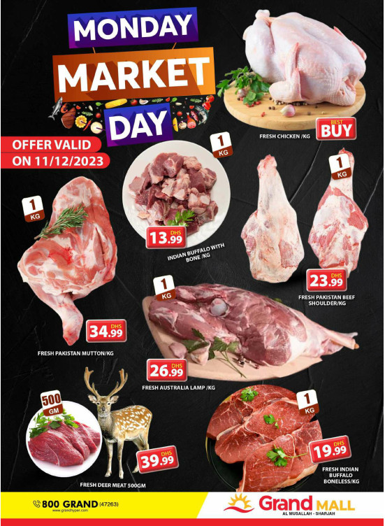 Meat Monday - Grand Mall Sharjah