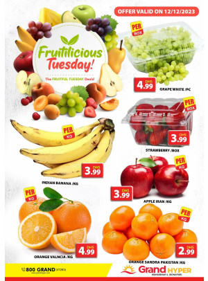 Fruitilicious Tuesday - Grand Hyper Muhaisnah