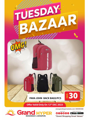 Tuesday Bazar - Grand Hyper Muhaisnah