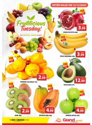 Fruitilicious Tuesday - Grand Hyper Al Khail Mall