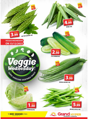 Veggie Wednesday - Grand Hyper Muhaisnah
