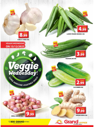 Veggie Wednesday - Grand Hyper Al khail Mall
