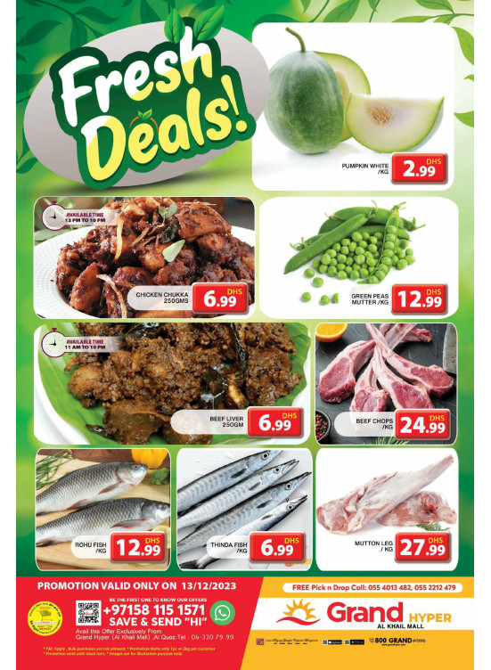 Fresh Deals - Grand Hyper Al Khail Mall
