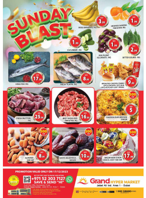 Sunday Blast - Grand Hypermarket Jebel Ali