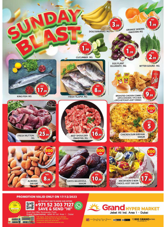 Sunday Blast - Grand Hypermarket Jebel Ali