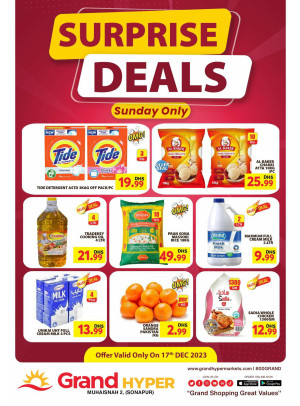 Surprise Deals - Grand Hyper Muhaisnah