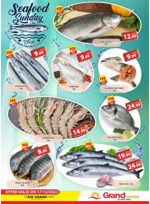 Seafood Sunday - Grand Hyper Al Khail Mall