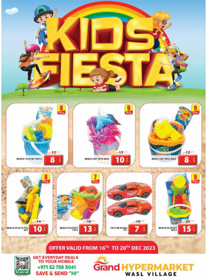 Kids Fiesta - Wasl Village, Dubai