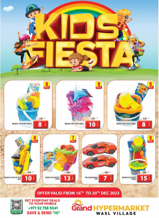 Kids Fiesta - Wasl Village, Dubai