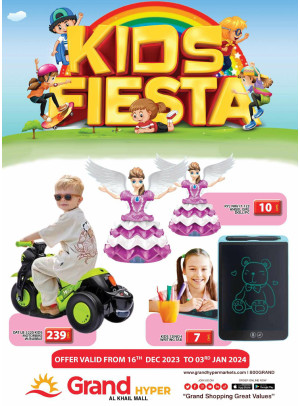 Kids Fiesta - Grand Hyper Al Khail Mall