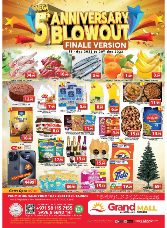 Grand Price Drop - Grand Mall Sharjah