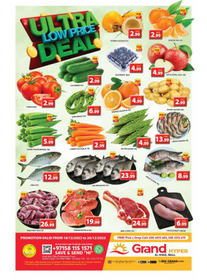 Ultra Low Price Deal - Grand Hyper Al Khail Mall