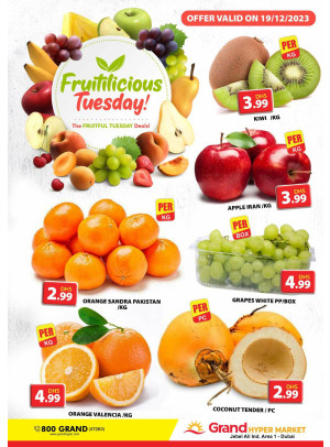 Fruitilicious Tuesday - Grand Hypermarket Jebel Ali