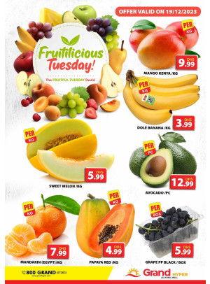 Fruitilicious Tuesday - Grand Hyper Al Khail Mall