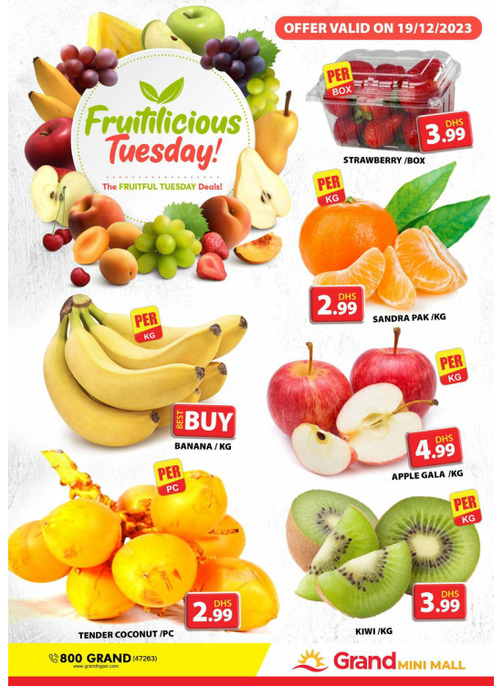 Fruitilicious Tuesday - Grand Mini Mall