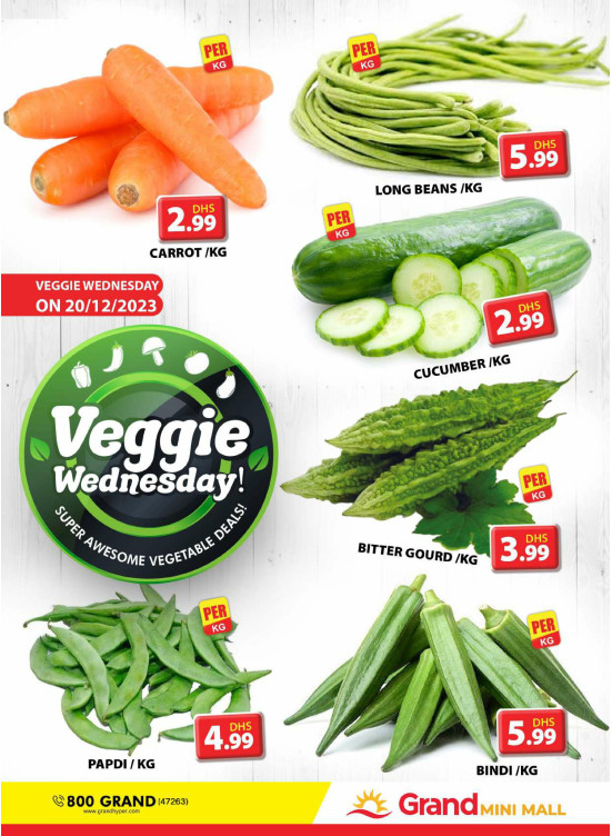 Veggie Wednesday - Grand Mini Mall