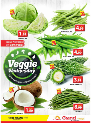 Veggie Wednesday - Grand Hyper Al khail Mall