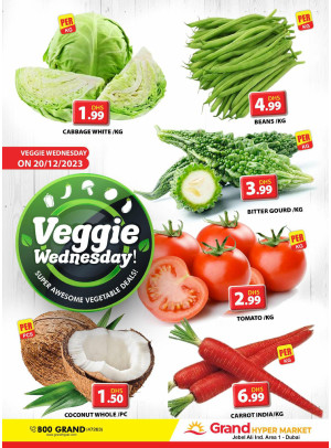 Veggie Wednesday - Grand Hypermarket Jebel Ali
