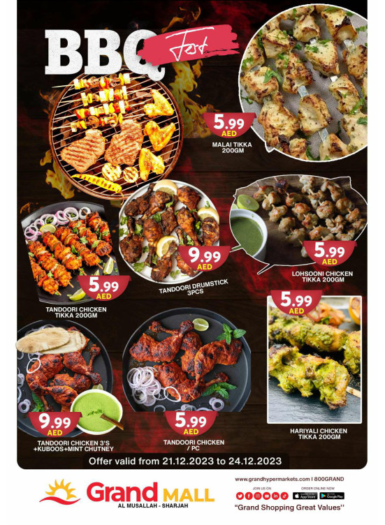 BBQ Fest - Grand Mall Sharjah