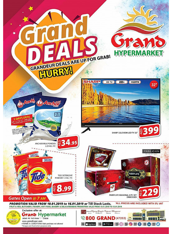 Grand Deals - Grand Hypermarket Jebel Ali