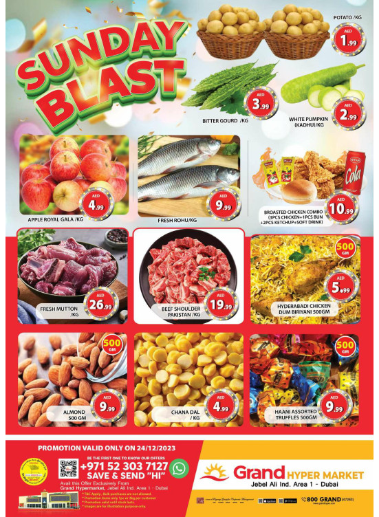 Sunday Blast - Grand Hypermarket Jebel Ali