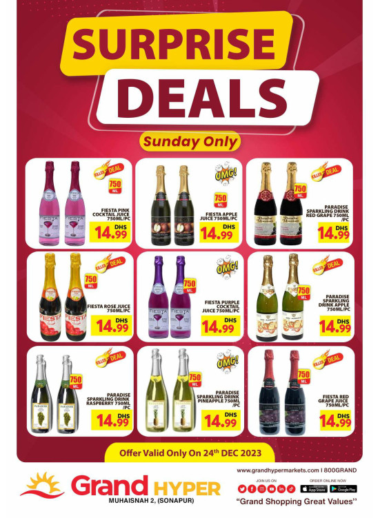 Surprise Deals - Grand Hyper Muhaisnah
