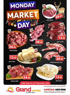 Meat Monday - Grand Hyper Al Khail Mall