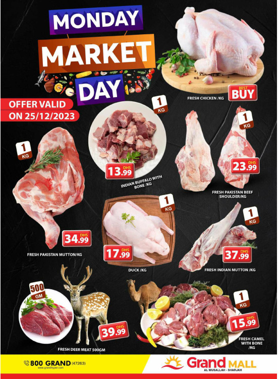 Meat Monday - Grand Mall Sharjah