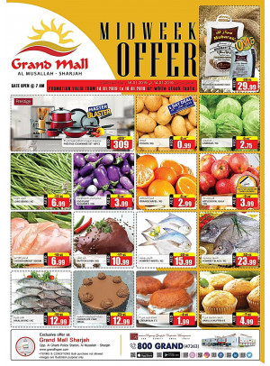 Midweek Offers - Grand Mall Sharjah