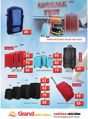 Luggage Fest - Grand Mini Mall