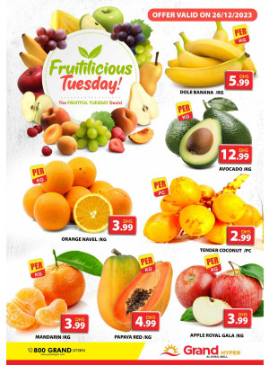 Fruitilicious Tuesday - Grand Hyper Al Khail Mall