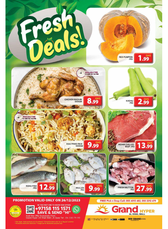 Fresh Deals - Grand Hyper Al Khail Mall