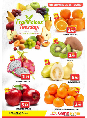 Fruitilicious Tuesday - Grand Hyper Muhaisnah