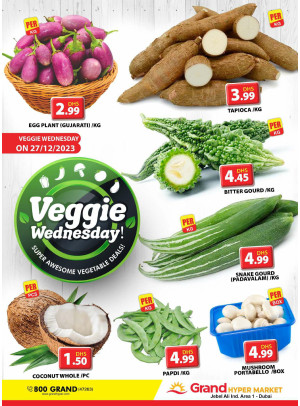 Veggie Wednesday - Grand Hypermarket Jebel Ali