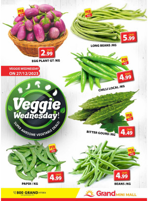Veggie Wednesday - Grand Mini Mall