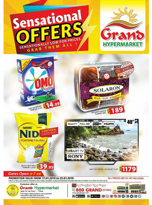 Sensational Deals - Grand Hypermarket Jebel Ali