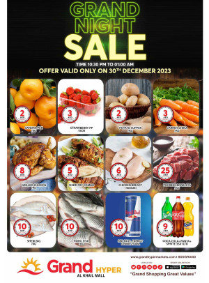 Grand Night Sale - Grand Hyper Al Khail Mall
