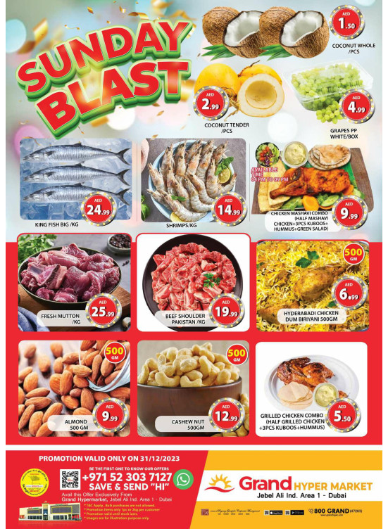 Sunday Blast - Grand Hypermarket Jebel Ali